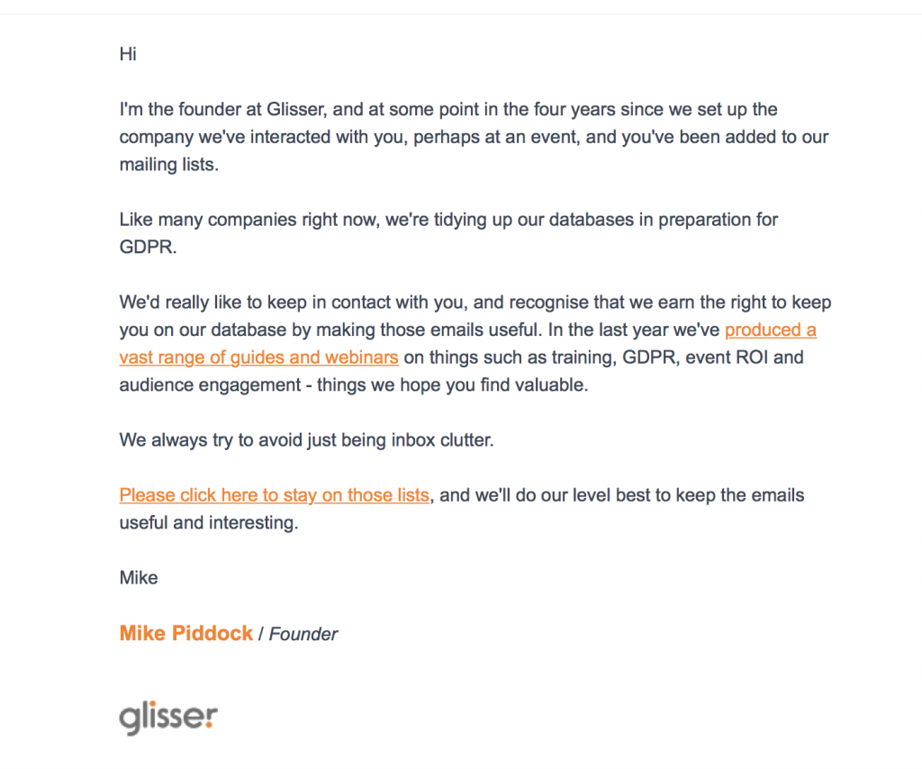glisser-optin-email